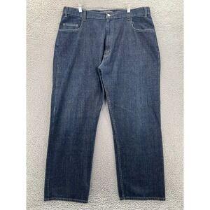 VINTAGE Levis SILVER TAB Jeans 40x30.5 Blue Loose Fit Baggy Wide Leg USA‎ 90s